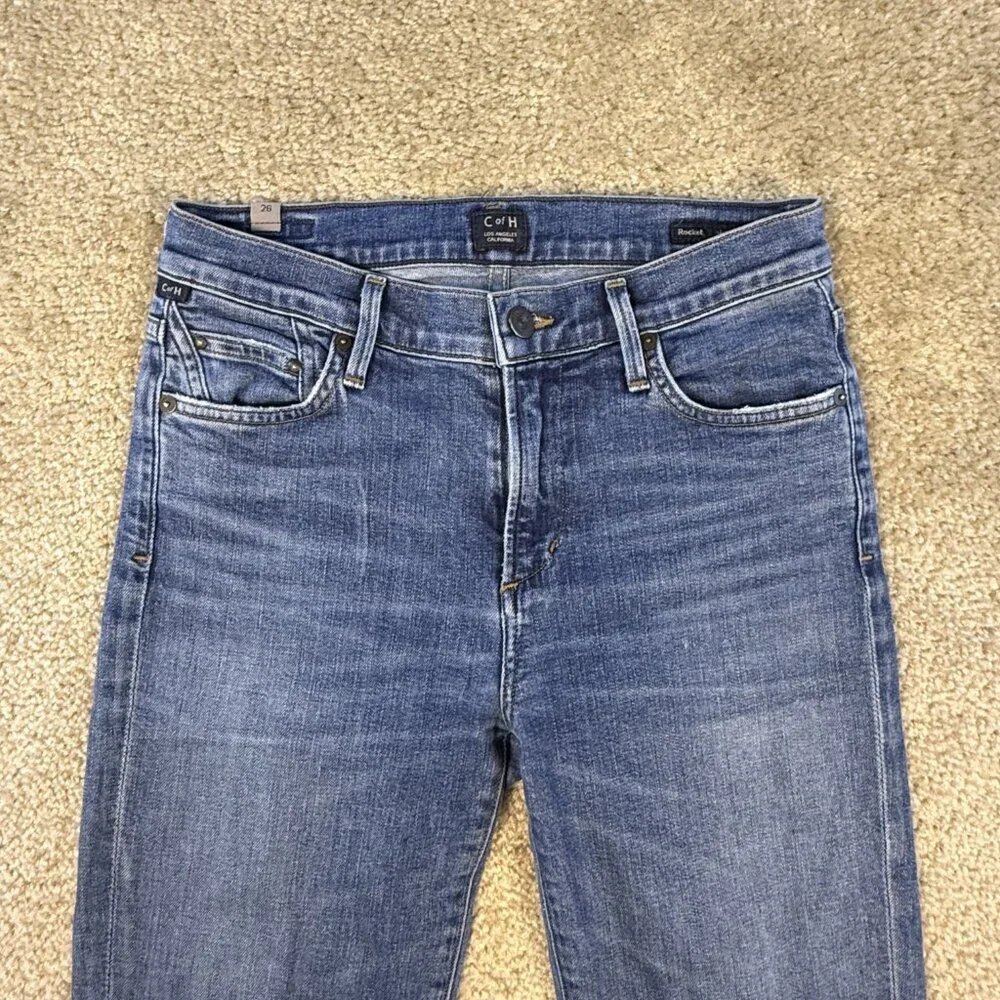Citizens of Humanity Rocket High Rise Skinny Jeans Women Size 26 Blue F683 - Picture 2 of 16
